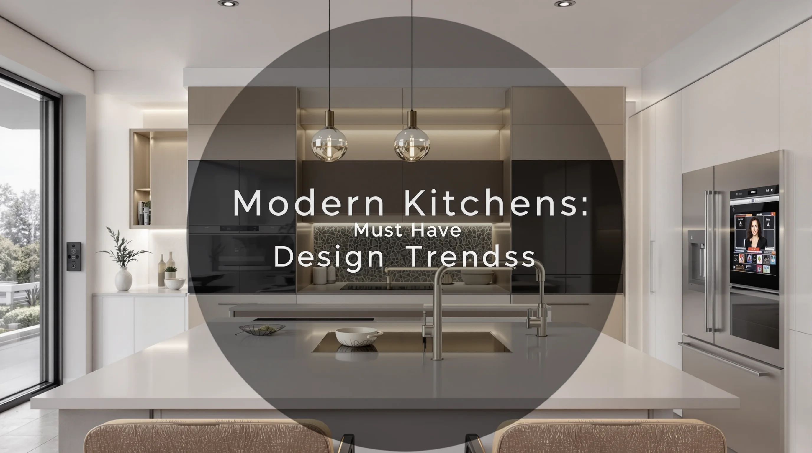 Cocinas modernas: las tendencias de diseño imprescindibles para 2025