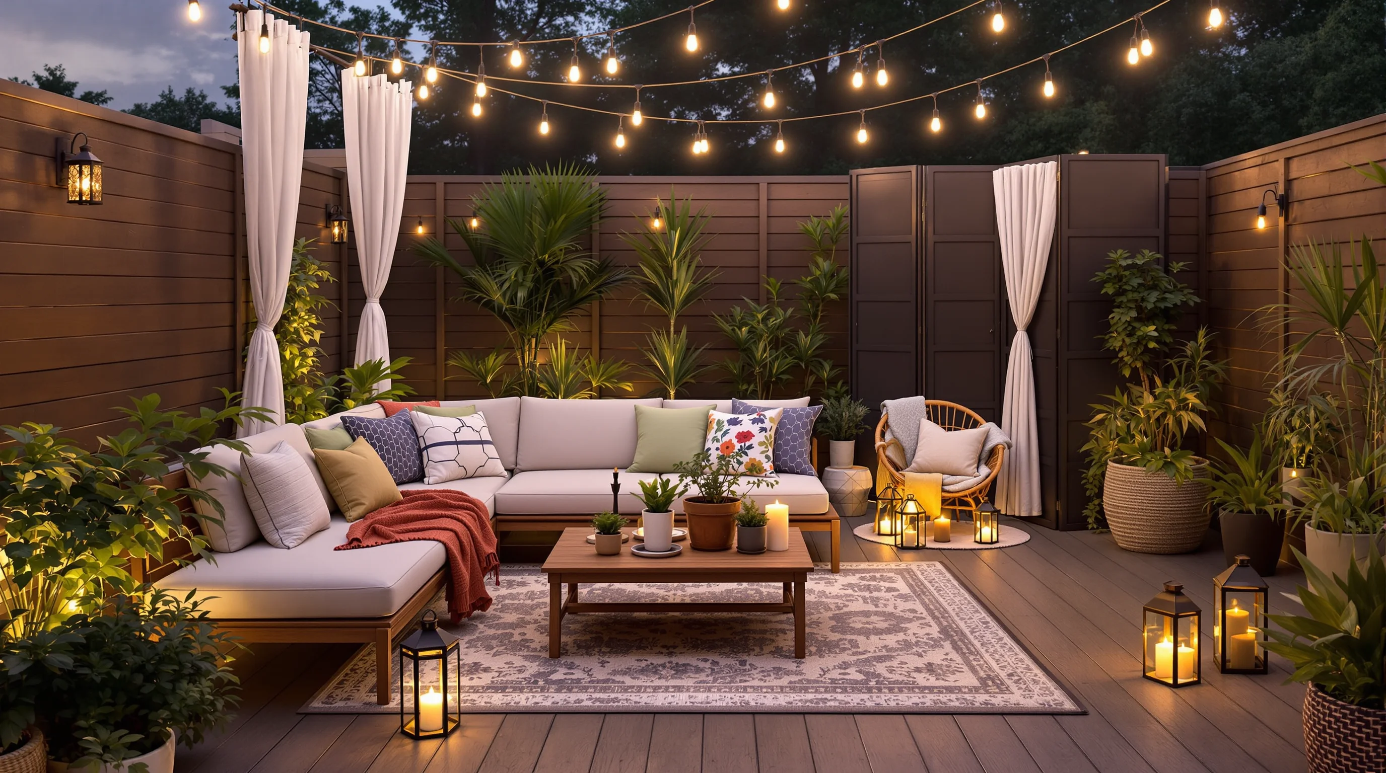 Decoracion de terrazas: 15 ideas para crear un espacio acogedor y único
