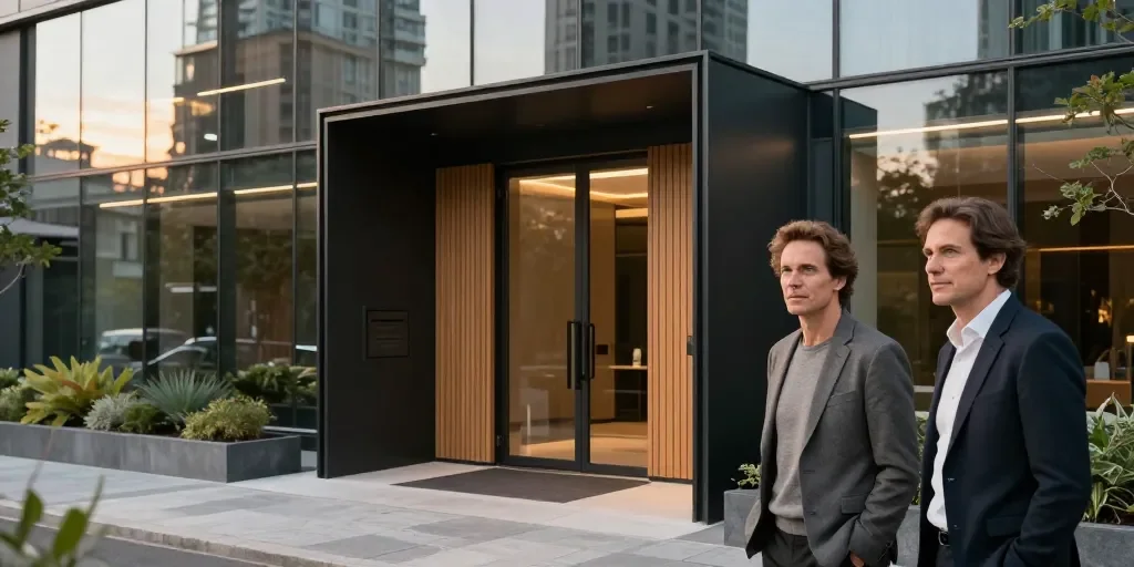 Diseño Portales Edificios: El Estilo Moderno Con Ideas Y Materiales