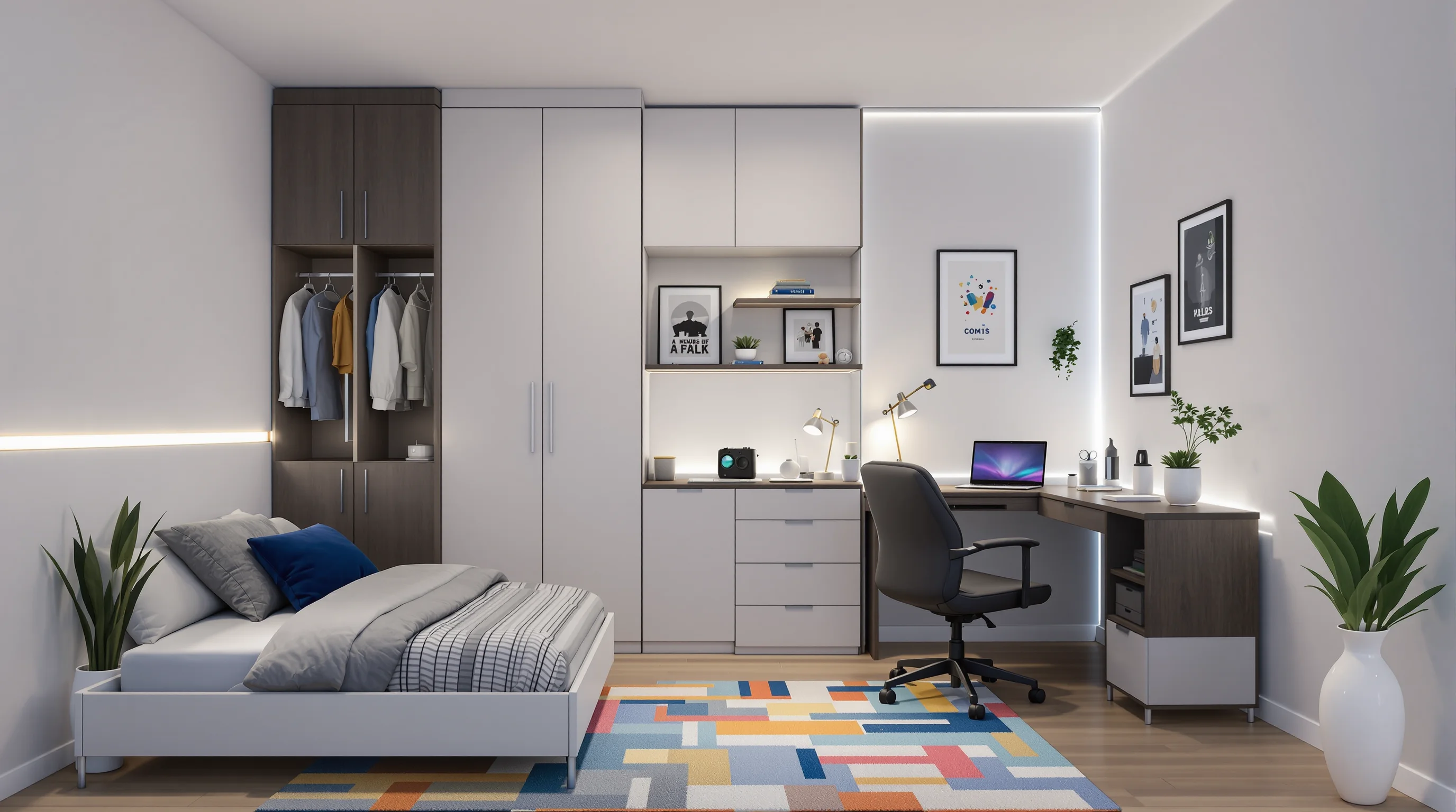Habitaciones adolescentes chicos: 12 ideas modernas para un dormitorio funcional y actual