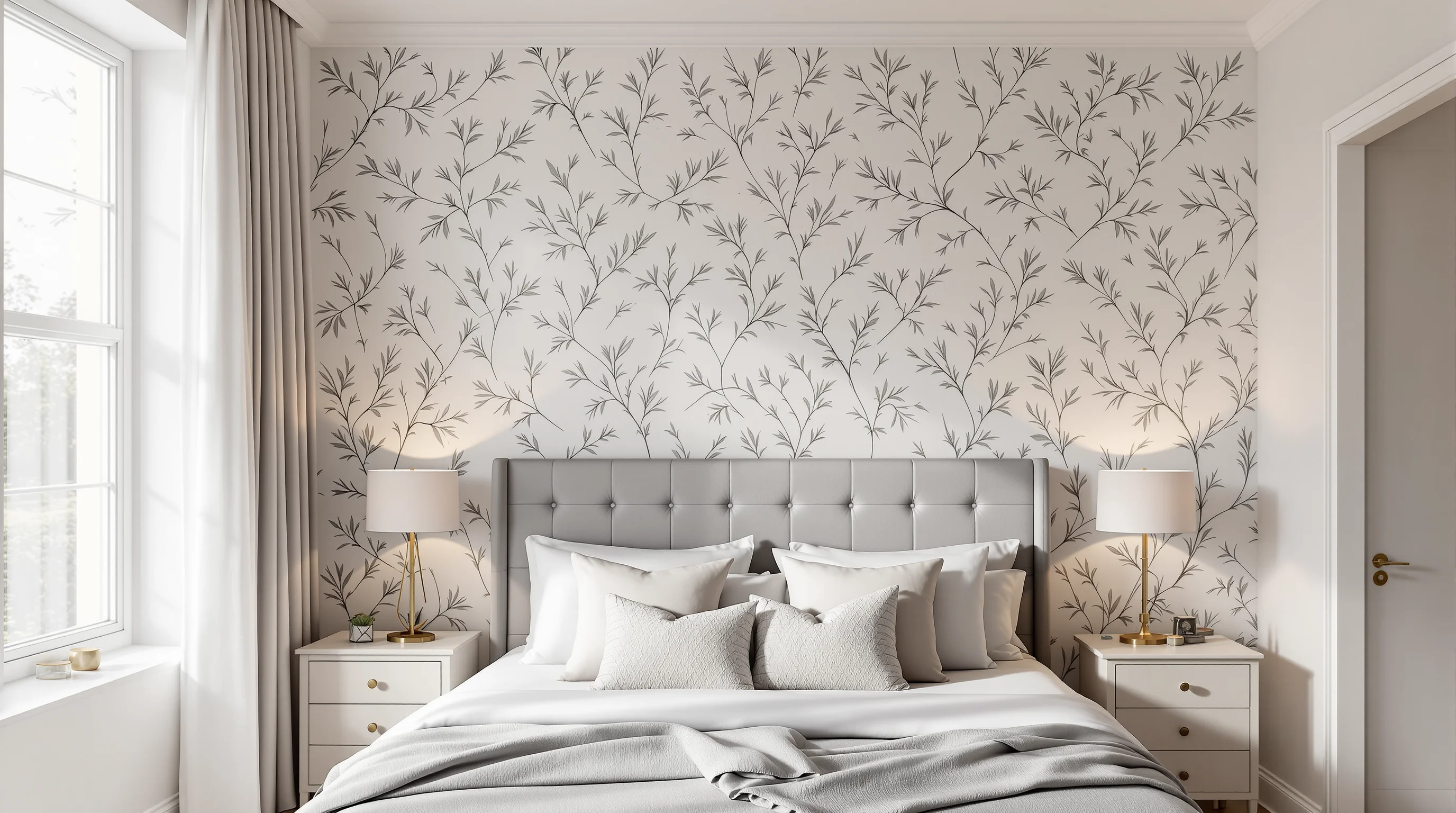 Papel pintado dormitorio: 12 ideas para renovar las paredes con estilo