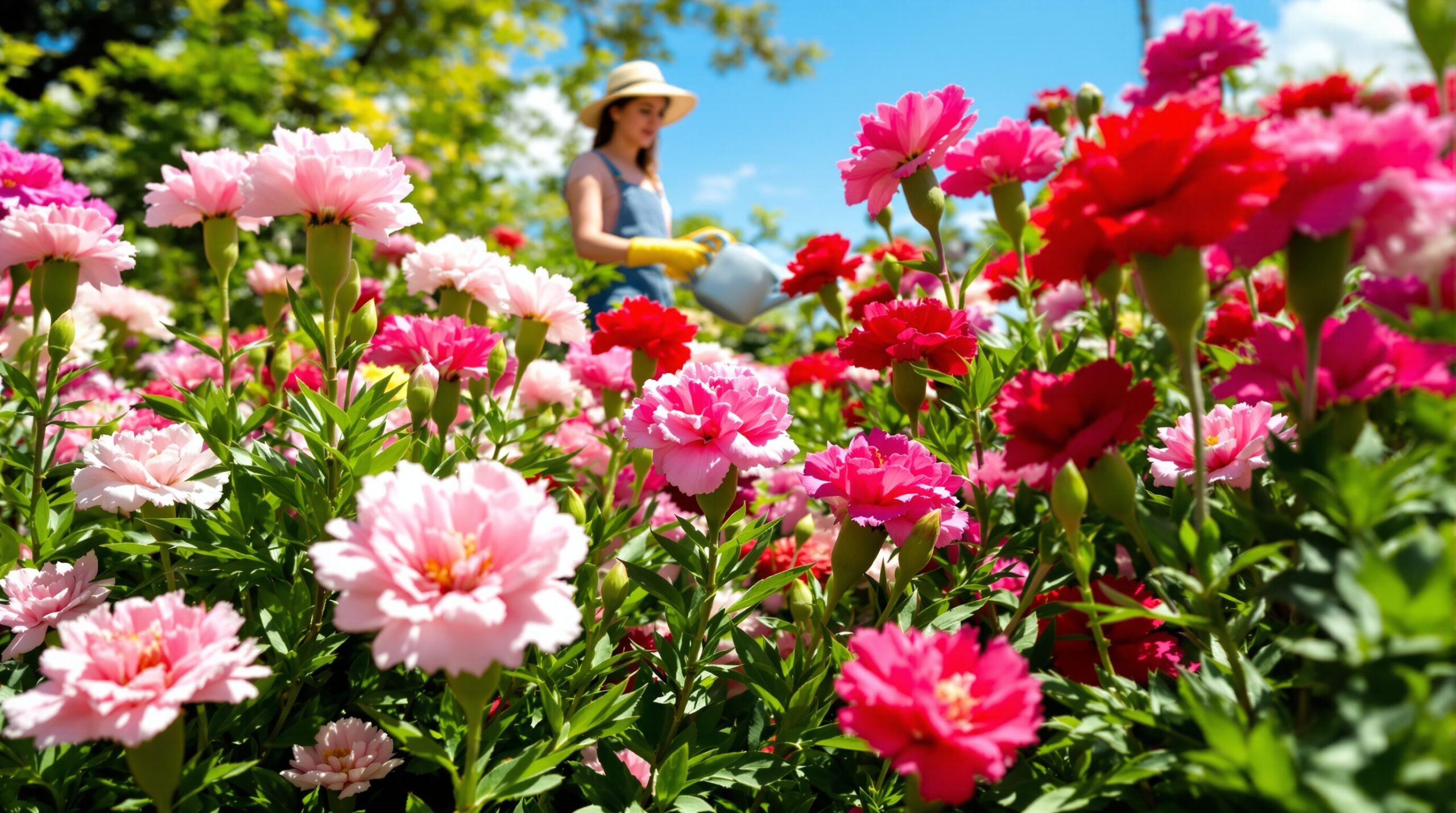 Claveles: los cuidados esenciales para tener flores sanas y abundantes