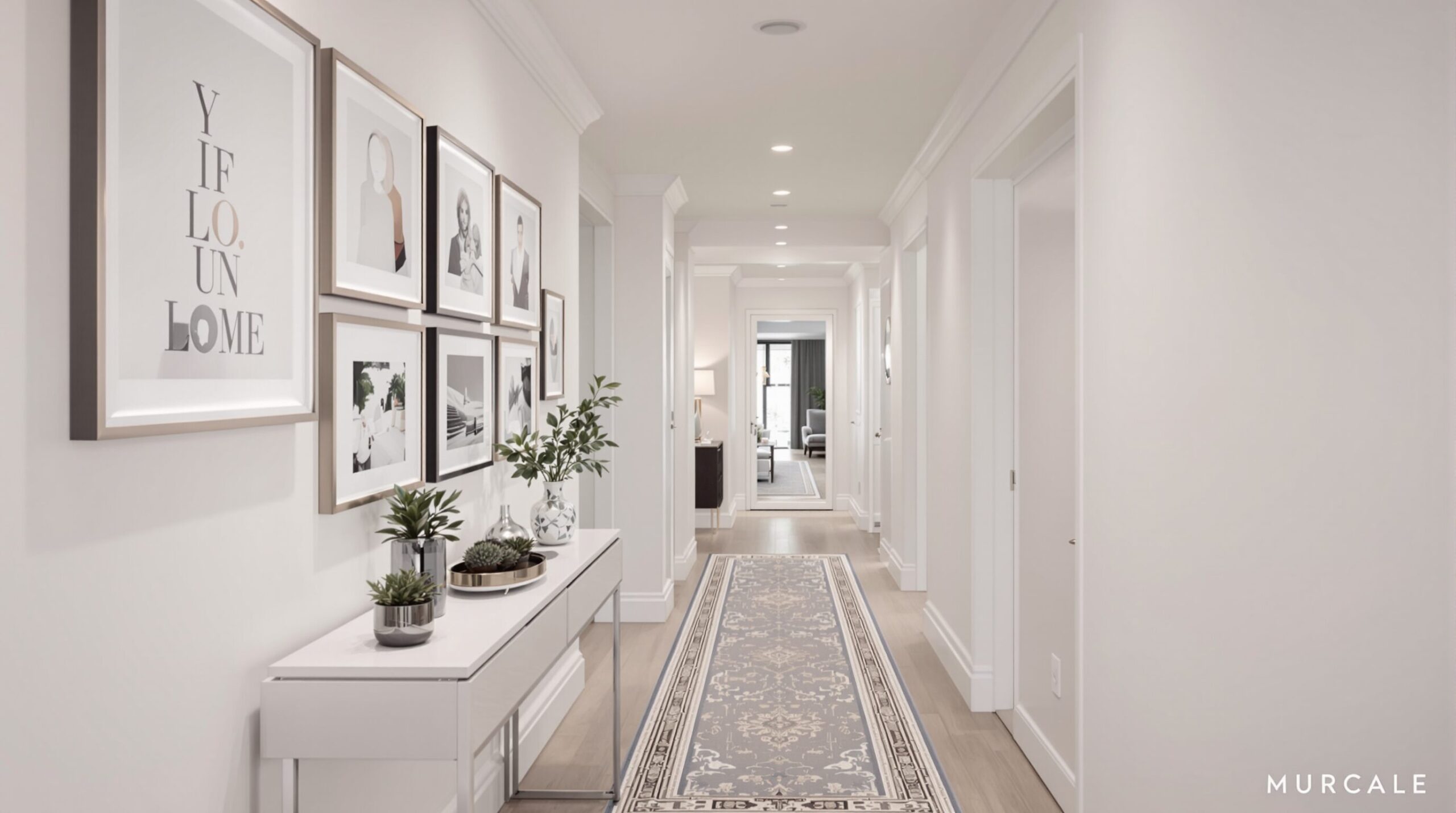 Decoracion pasillos largos: 12 ideas para transformar y aprovechar el espacio