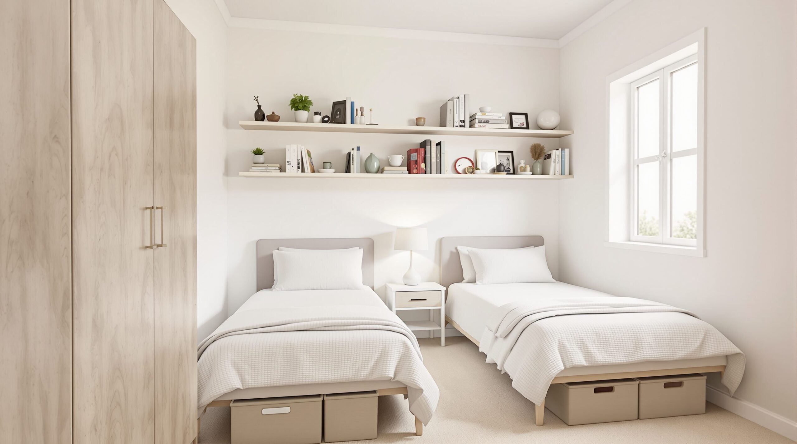 Habitación pequeña: 9 ideas para poner dos camas y optimizar el espacio