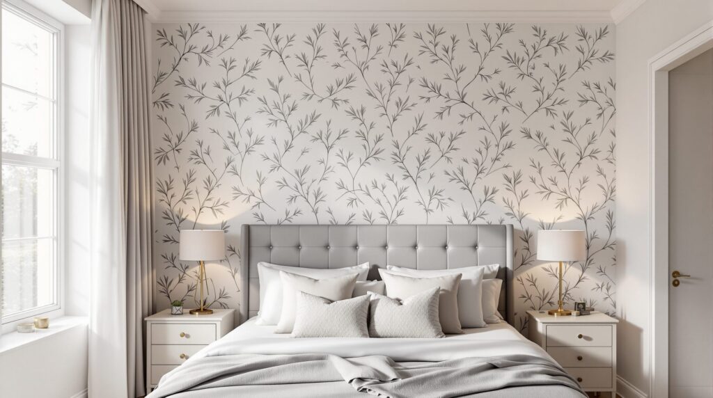 papel pintado dormitorio