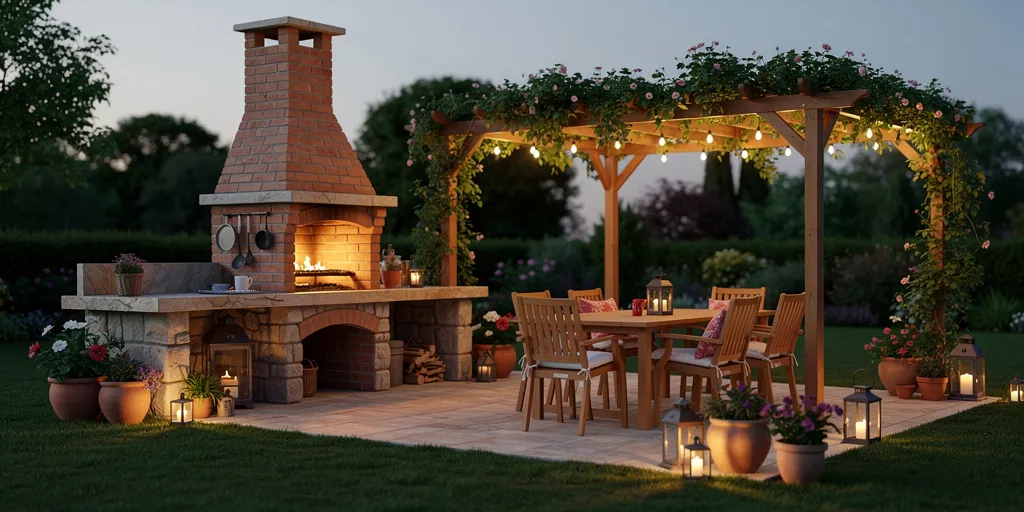 Barbacoa de obra: las 7 ideas de diseño para tu jardín exterior