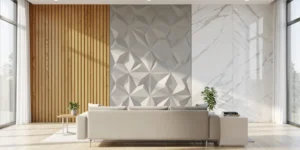 Paneles decorativos: comparativa de materiales y estilos para cada espacio