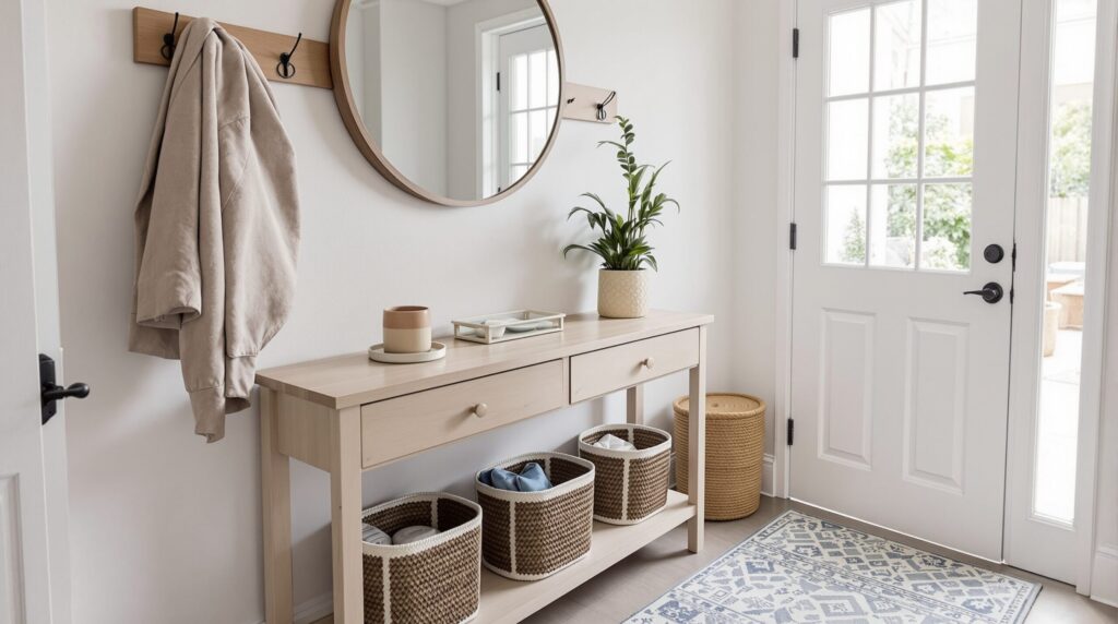 como decorar un recibidor pequeño