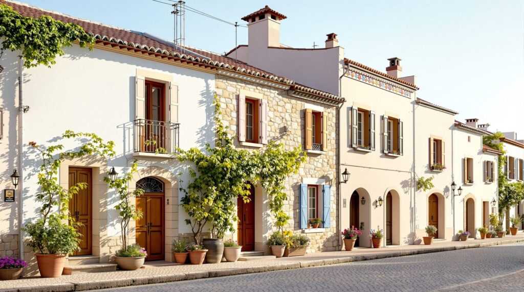 casas bonitas de pueblo