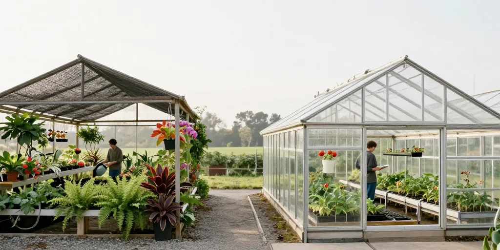 Umbráculo: el qué es y cómo se diferencia del invernadero?