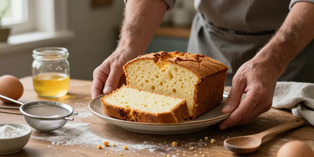 Bizcocho Casero De Siempre Sin Yogur: El Truco Para Que Quede Esponjoso
