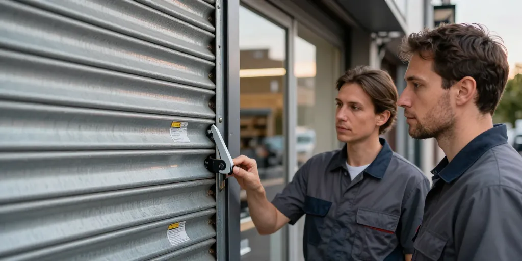 Persianas De Seguridad Para Locales Comerciales: ¿El Autoblocante Es Más Seguro?