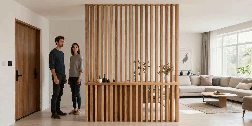 Entrada A Casa Directamente Al Salón: Las 5 Ideas Para Ganar Privacidad